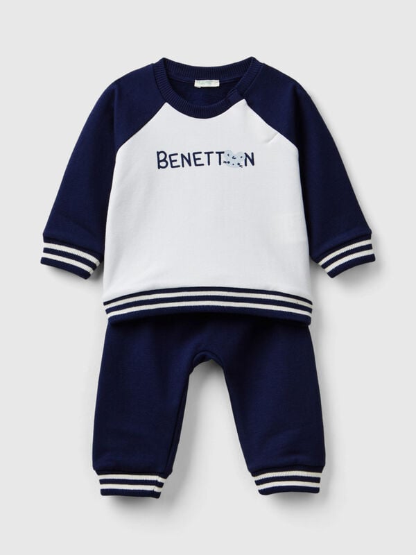 Set aus leichtem Sweatstoff Newborn