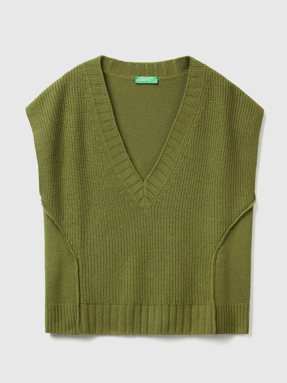 S/L V NECK SWEATER Damen image number null