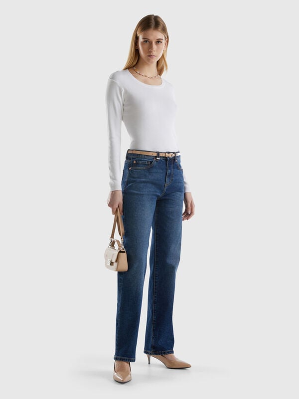Jeans straight-fit Damen