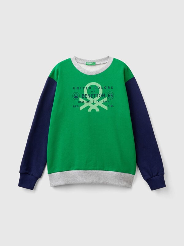 Sweater mit Logo-Print Jungen