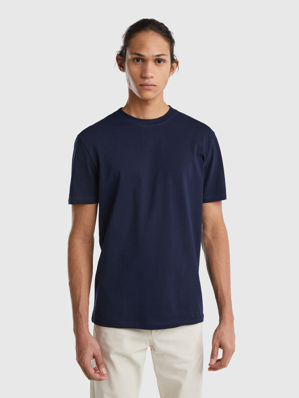 Slim Fit-T-Shirt in stretchiger Baumwolle