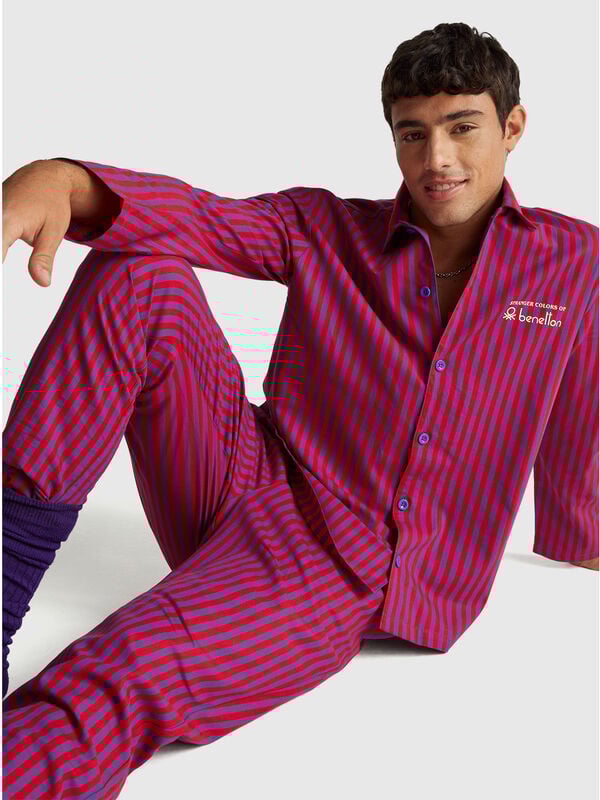 Gestreifter Pyjama "Stranger Things" Herren