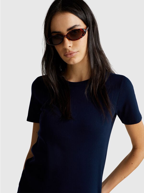 T-Shirt mit normaler Passform Damen