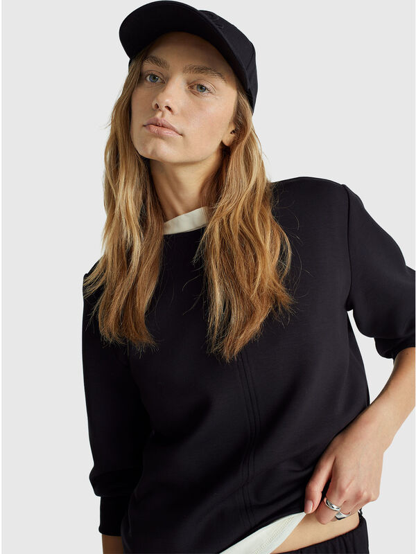 T-Shirt aus Stretch-Modal Damen