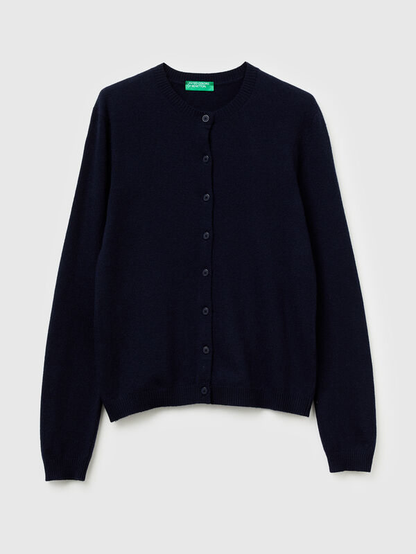 Strickjacke aus Woll- und Kaschmirmischung Damen