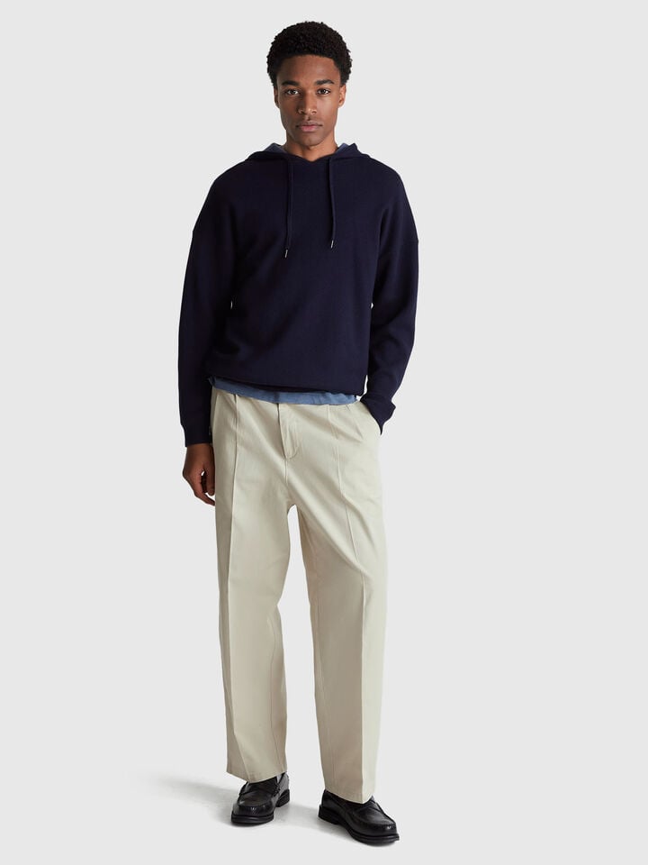 SWEATER W/HOOD Herren