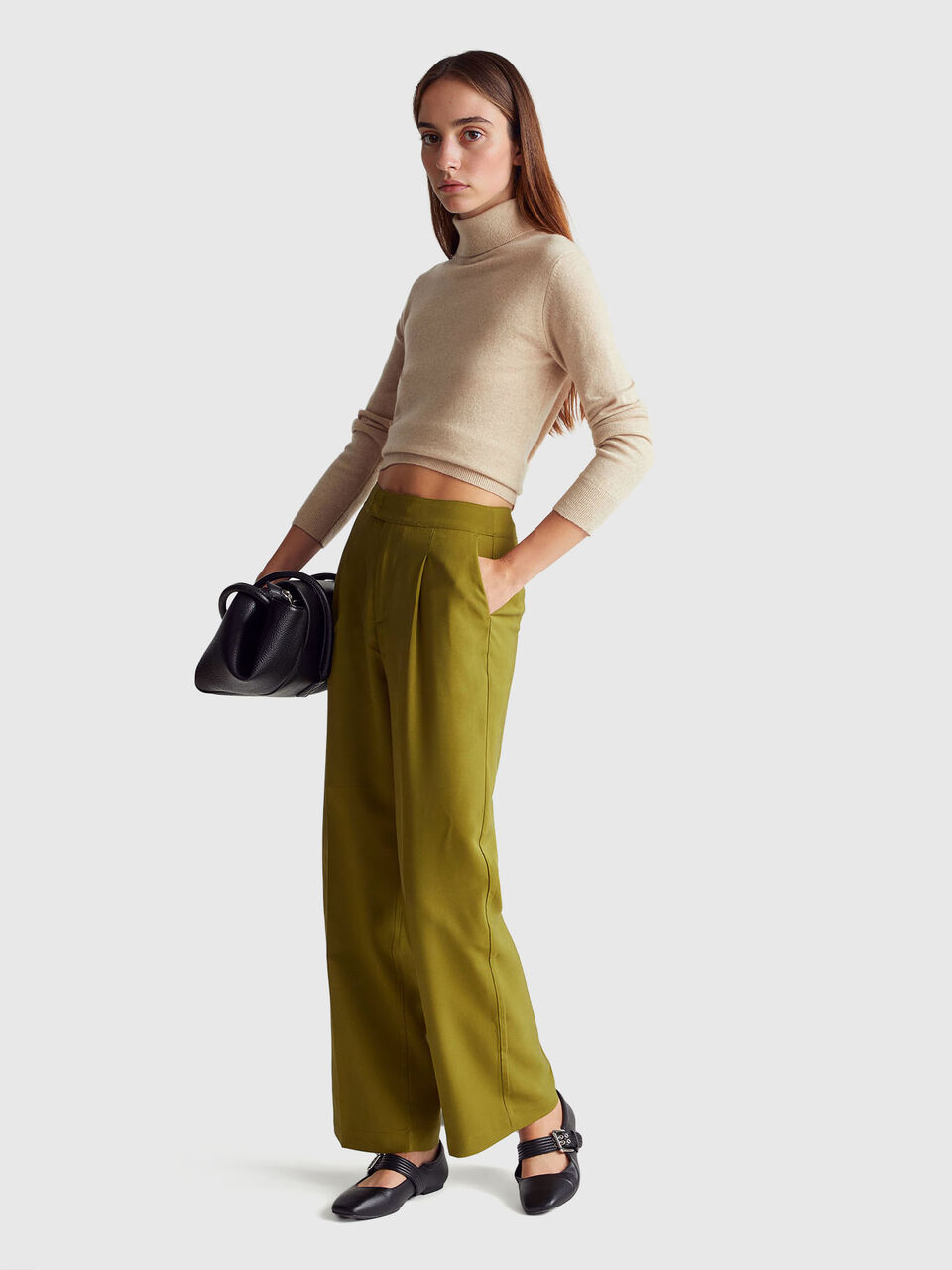 TURTLE NECK SWEATER Damen image number null