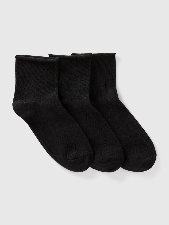 KNITTED SOCKS 3 PAIR Damen