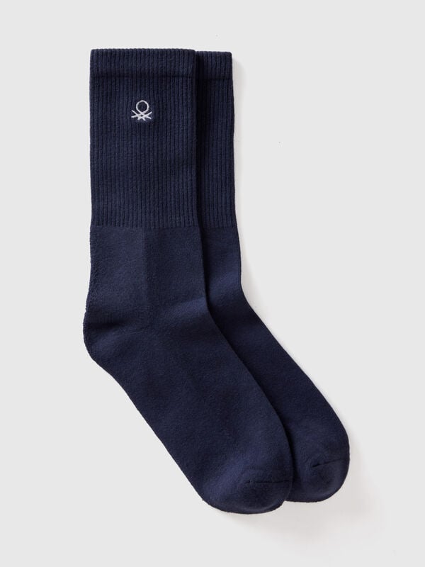 Sportsocken aus gemischter Bio-Baumwolle