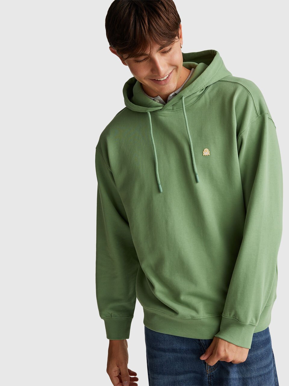 SWEATER W/HOOD Herren image number null