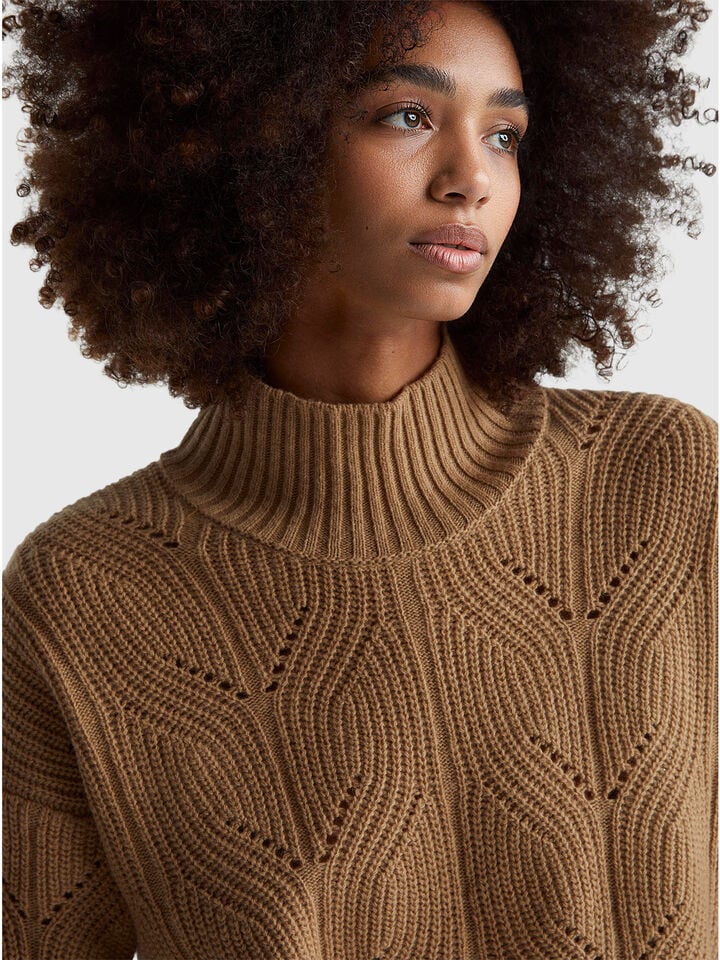 TURTLE NECK SWEATER Damen