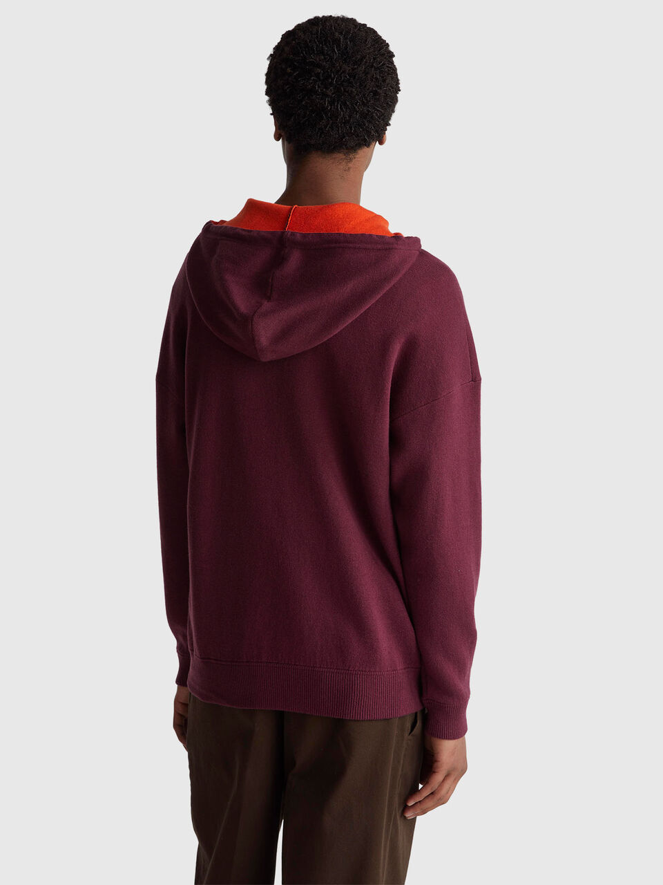 SWEATER W/HOOD Herren image number null