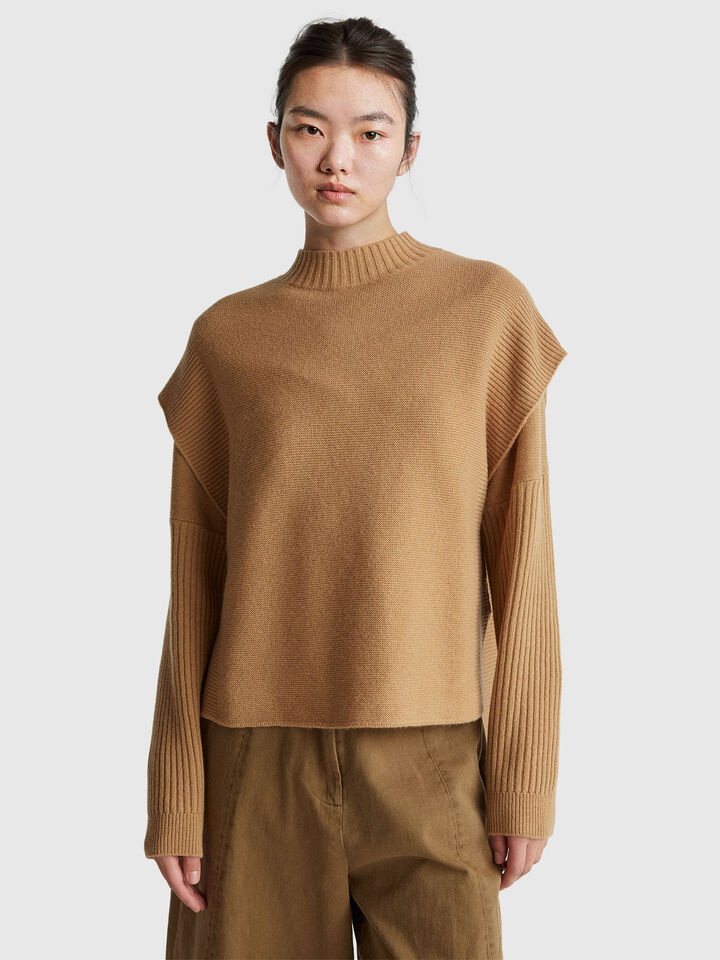 SLEEVELESS SWEATER Damen