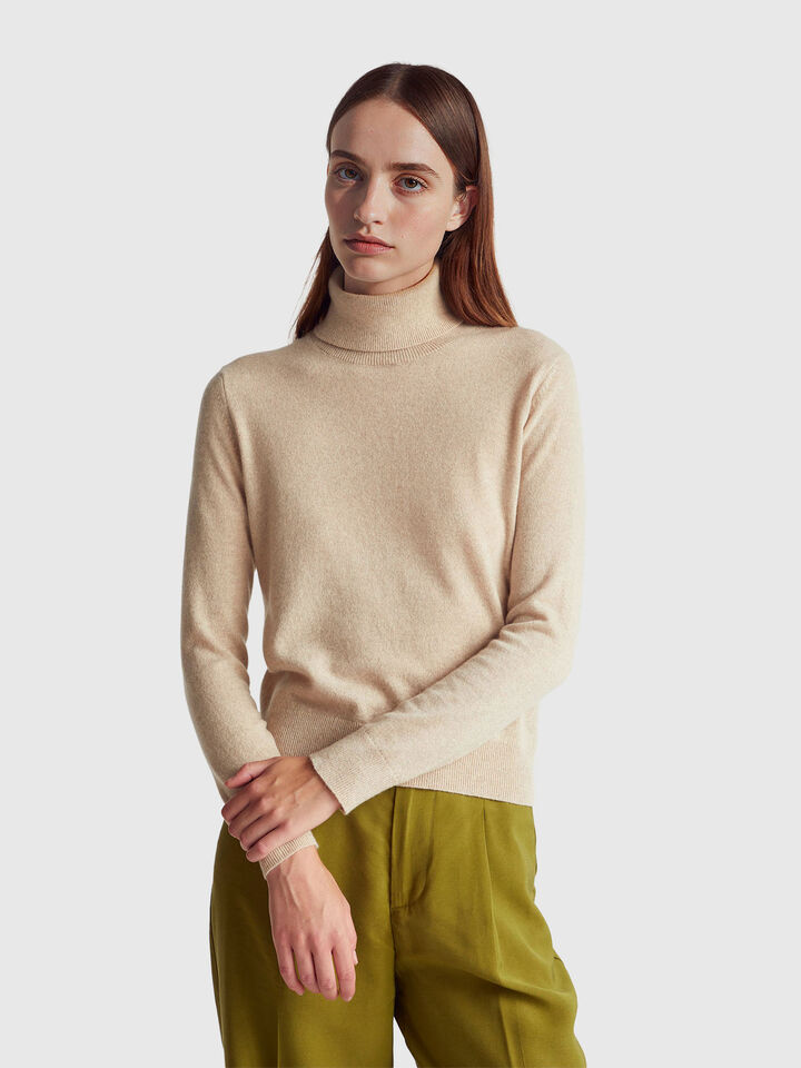 TURTLE NECK SWEATER Damen