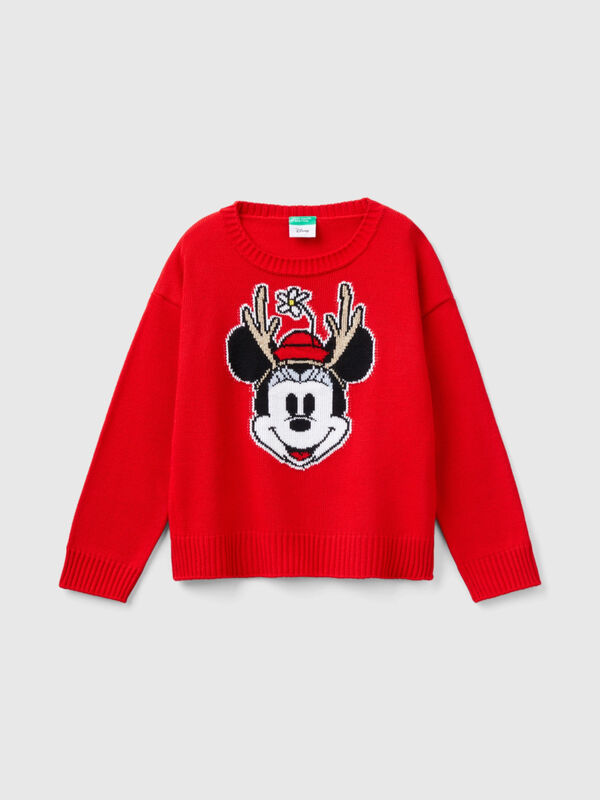 Weihnachtliches Mickey Mouse-Shirt