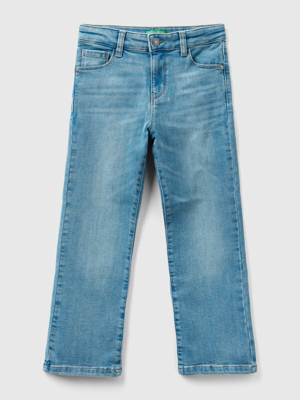 Five-Pocket-Jeans mit Schlag Mädchen