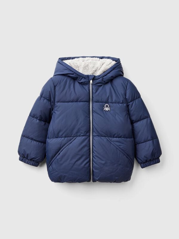 Jacke mit Teddybär-Innenseite Jungen