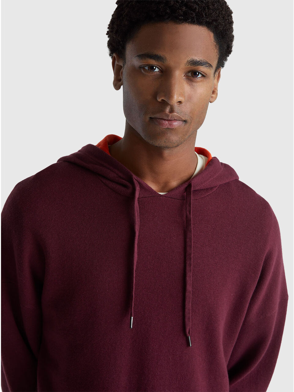 SWEATER W/HOOD Herren image number null