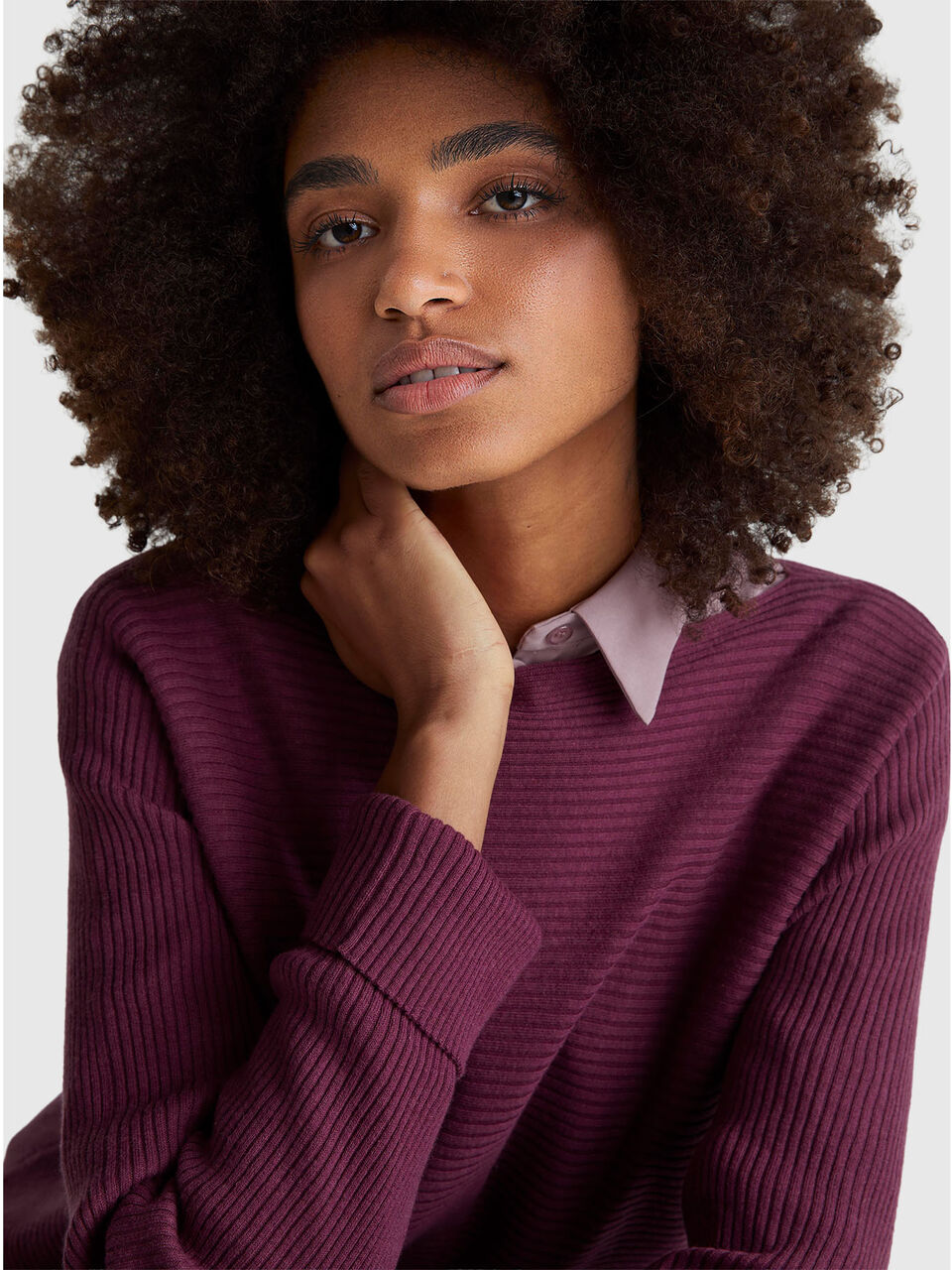 BOAT-NECK SWEAT.L/S Damen image number null