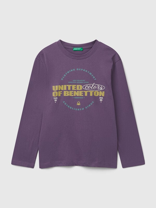 Baumwoll-T-Shirt Jungen