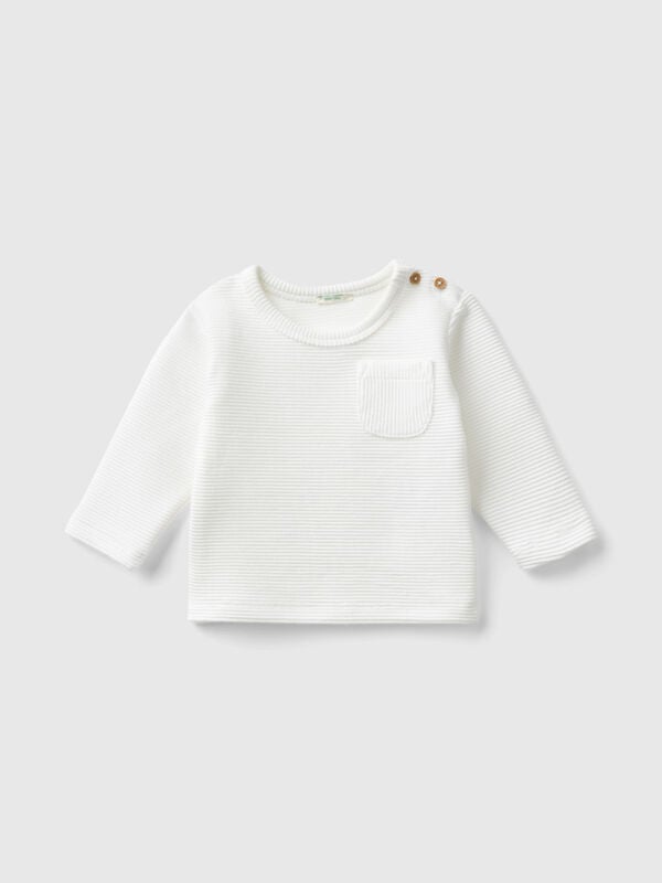 Warmes Shirt mit Tasche Newborn