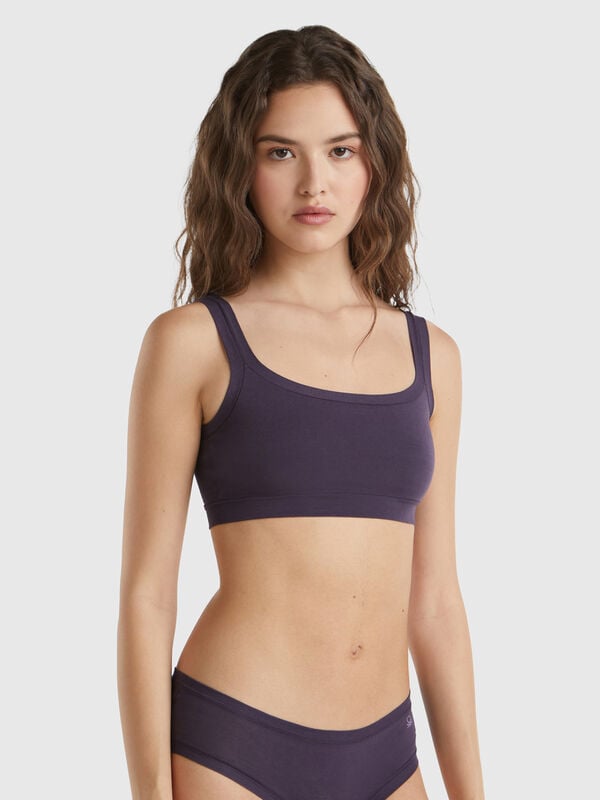 Brassière aus superstretchiger Bio-Baumwolle Damen