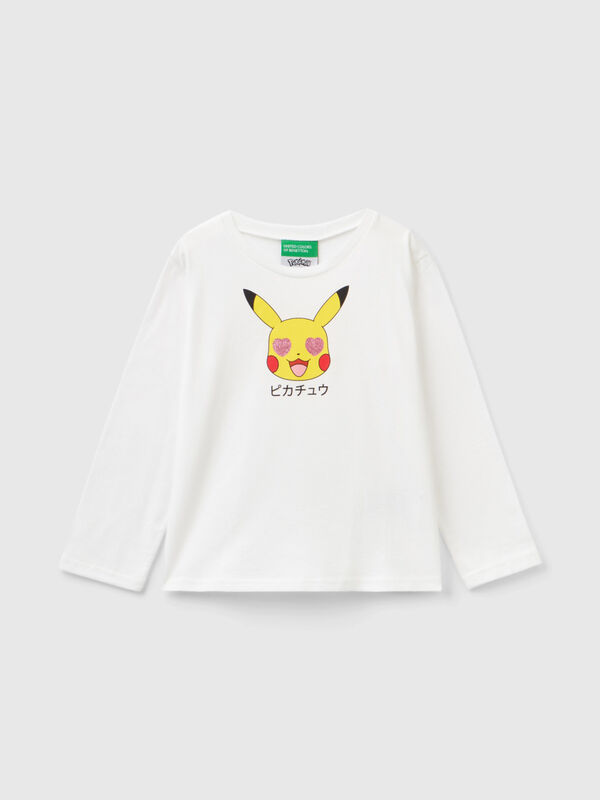 Pokémon T-Shirt aus warmer Baumwolle Mädchen