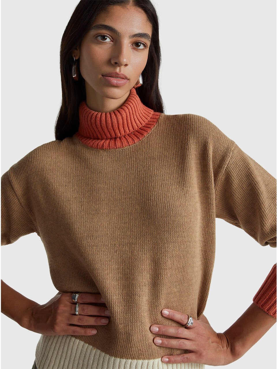 TURTLE NECK SWEATER Damen image number null