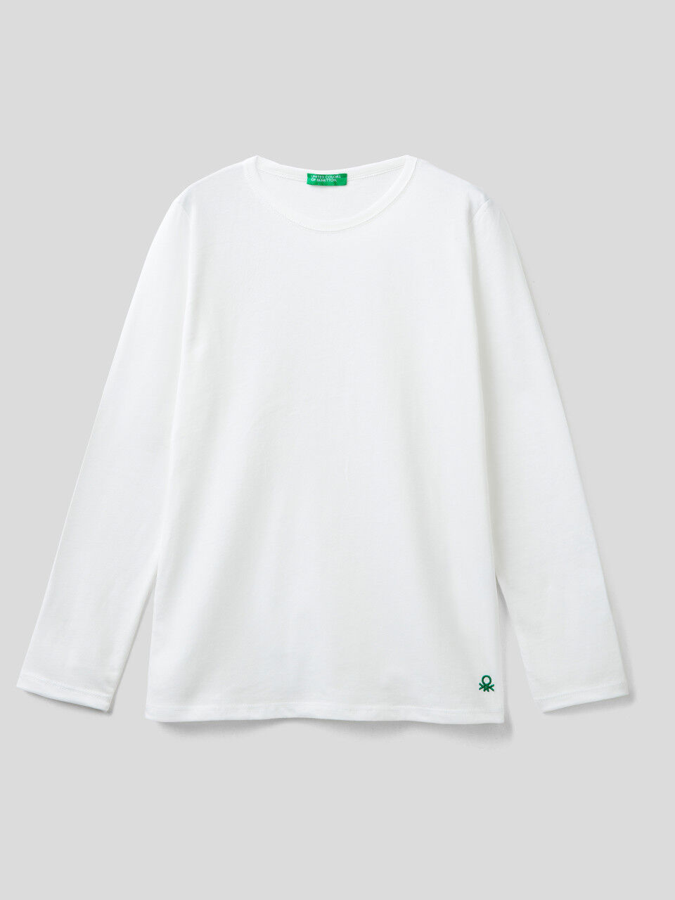 T-Shirt aus Bio-Baumwolle mit langen Ärmeln