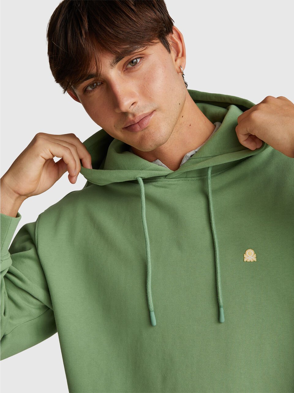 SWEATER W/HOOD Herren image number null