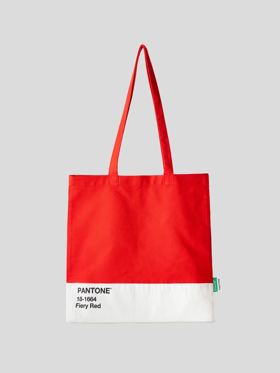 Shopping Bag in Rot BenettonxPantone™
