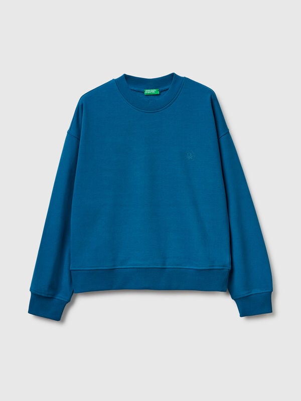 Sweatshirt aus Baumwollmischung Damen