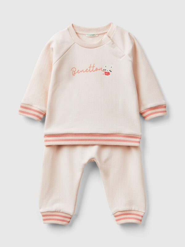 Set aus leichtem Sweatstoff Newborn