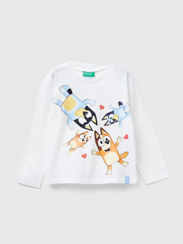 T-Shirt mit Bluey-Print ©Ludo Studio Mädchen