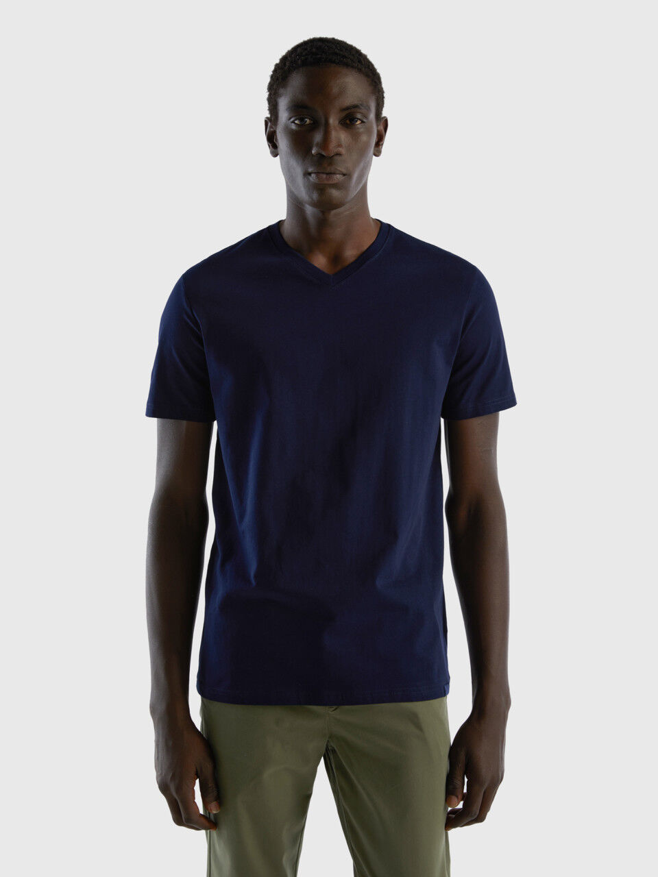 T-Shirt aus Langfaser-Baumwolle