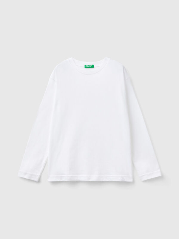 T-Shirt aus 100% Bio-Baumwolle mit Rundausschnitt Jungen
