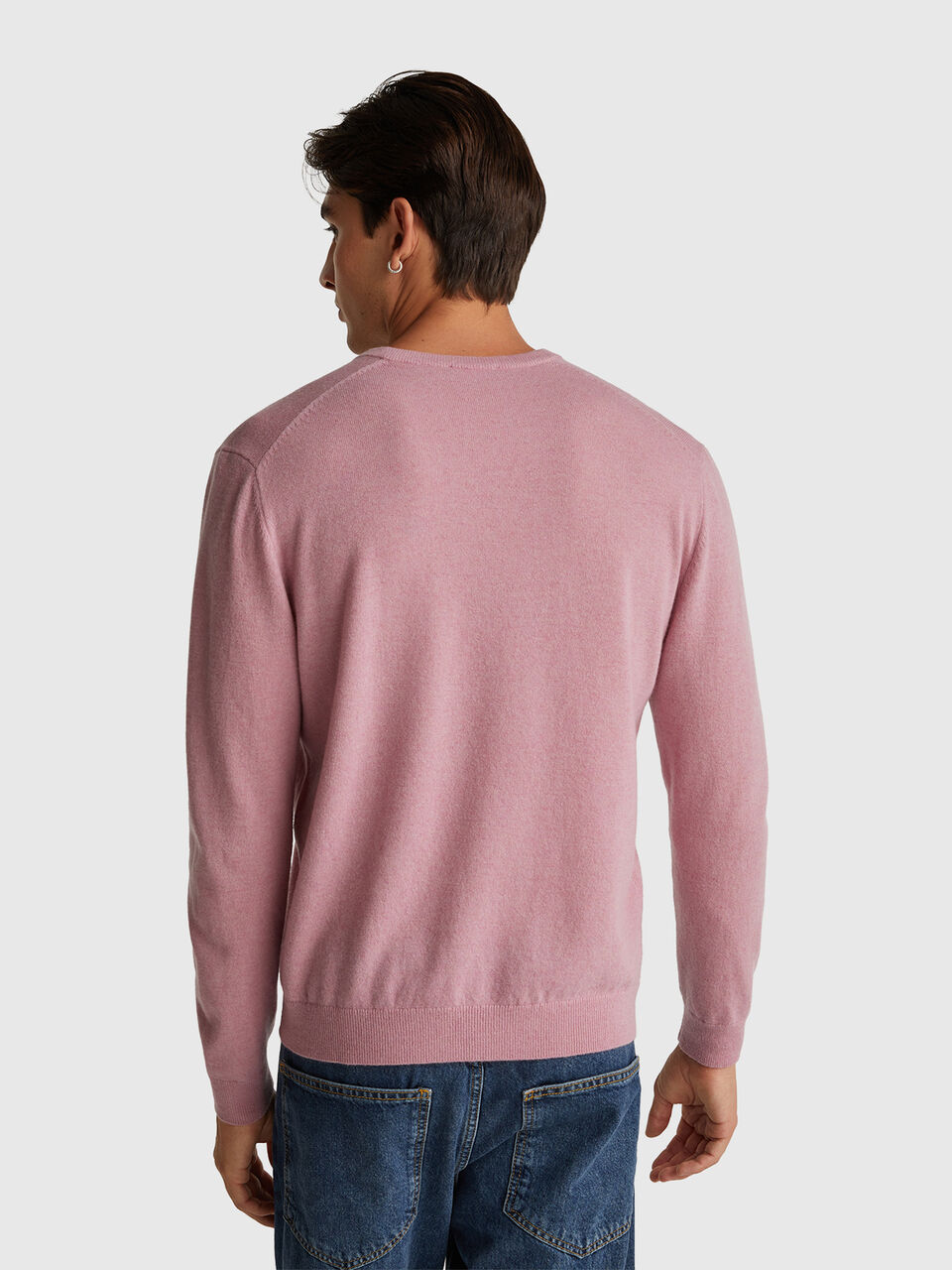 V NECK SWEATER L/S Herren image number null